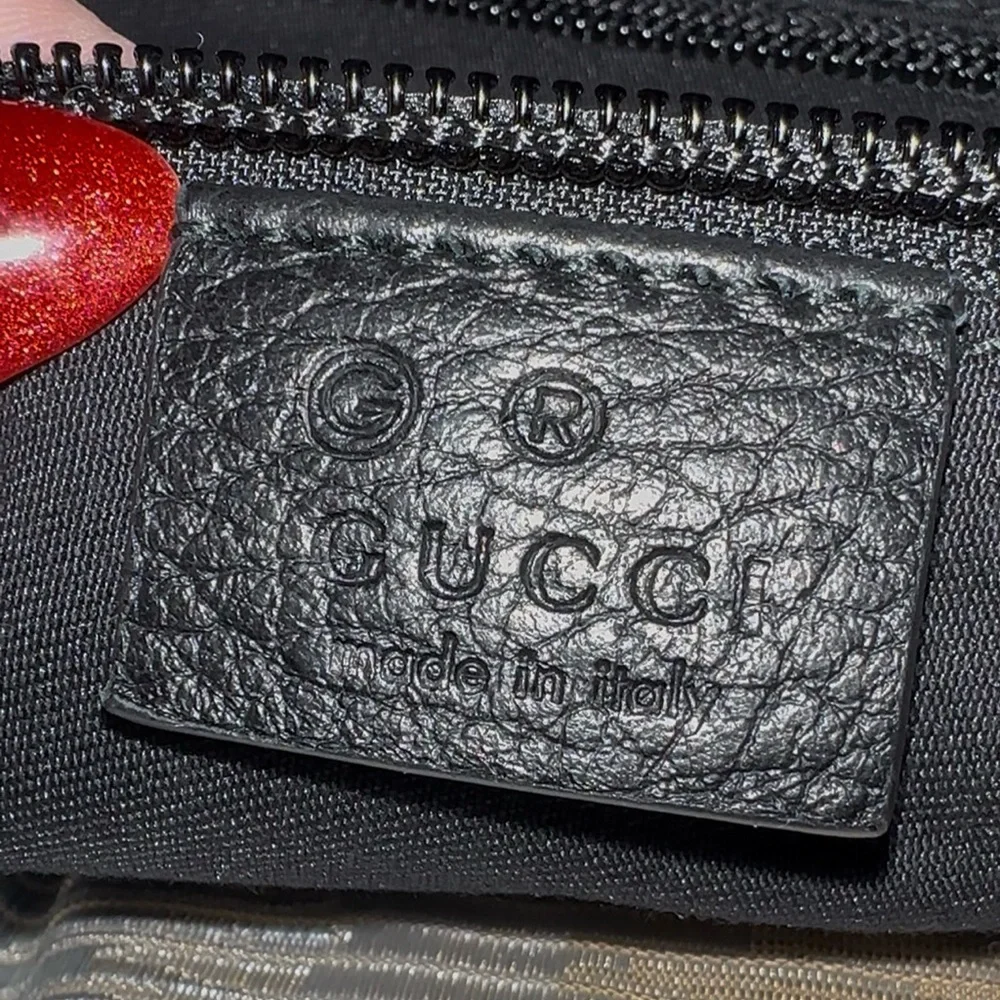 Gucci Black Duffel Bag